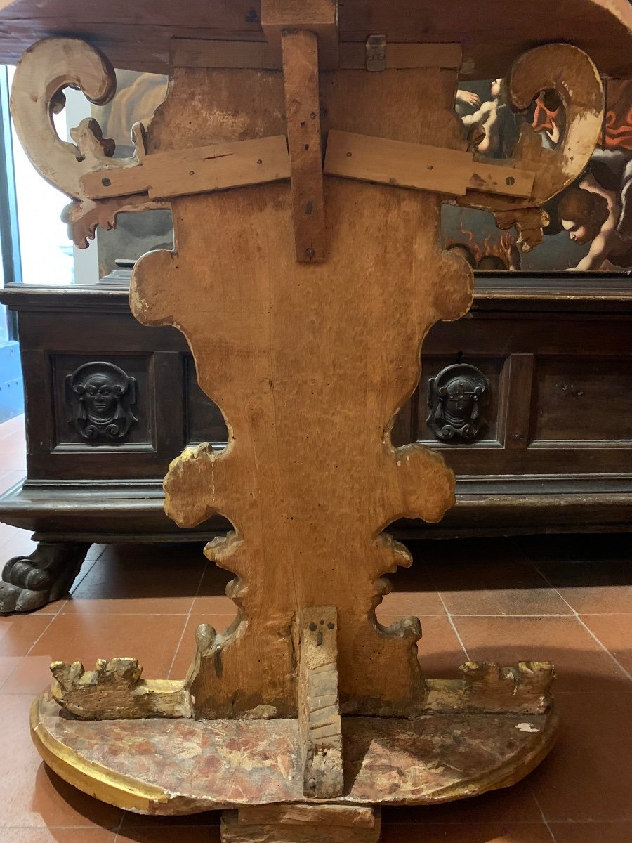 Une Console Baroque Toscane, Début XVIII Siècle -photo-4