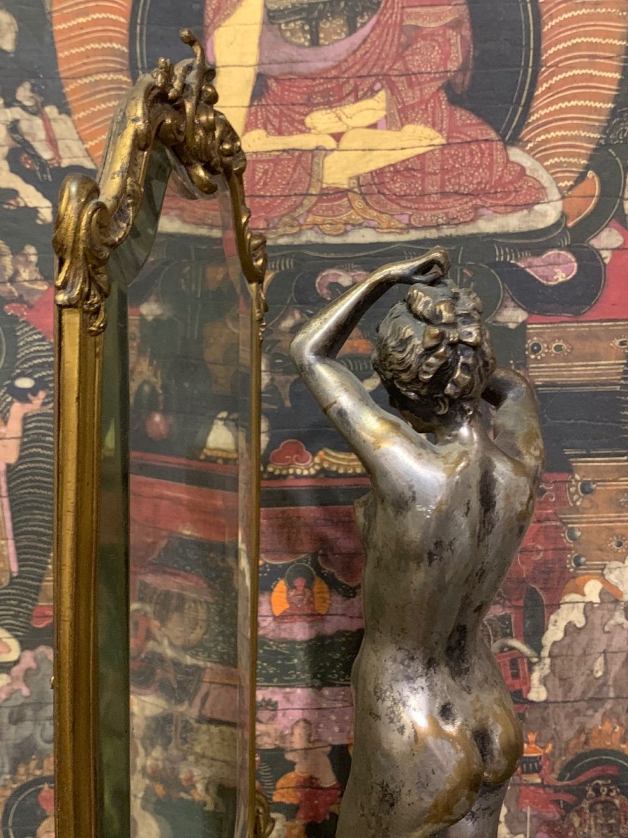 Femme Nue Devant Un Miroir, émile Pinedo, Exposition Universelle De Paris 1889  -photo-2