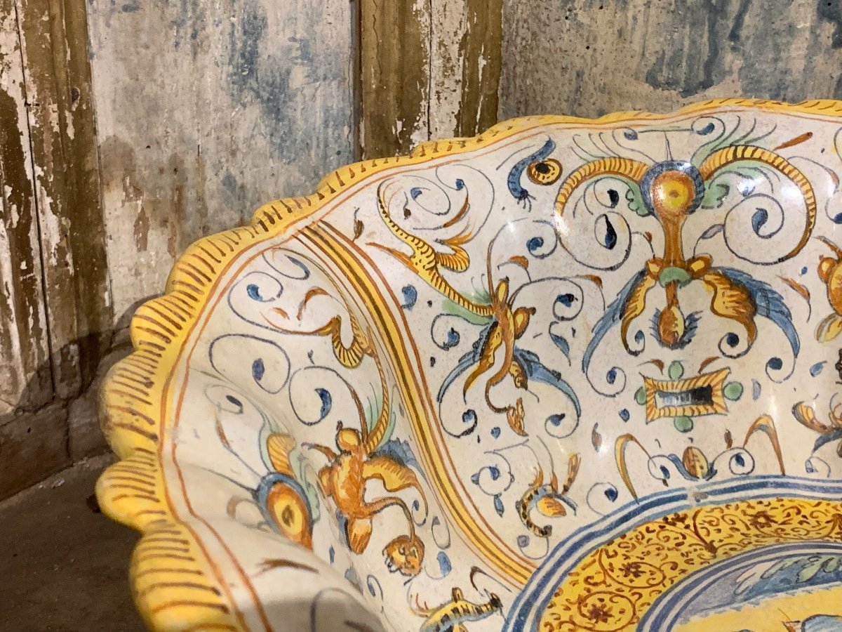 Un Bol En Majolique Deruta, Début XVIIe Siècle, Deruta Italie -photo-1