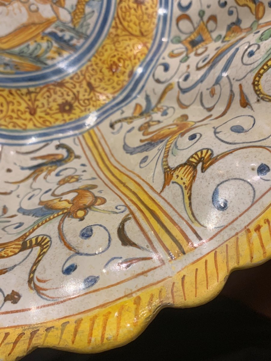 Un Bol En Majolique Deruta, Début XVIIe Siècle, Deruta Italie -photo-2