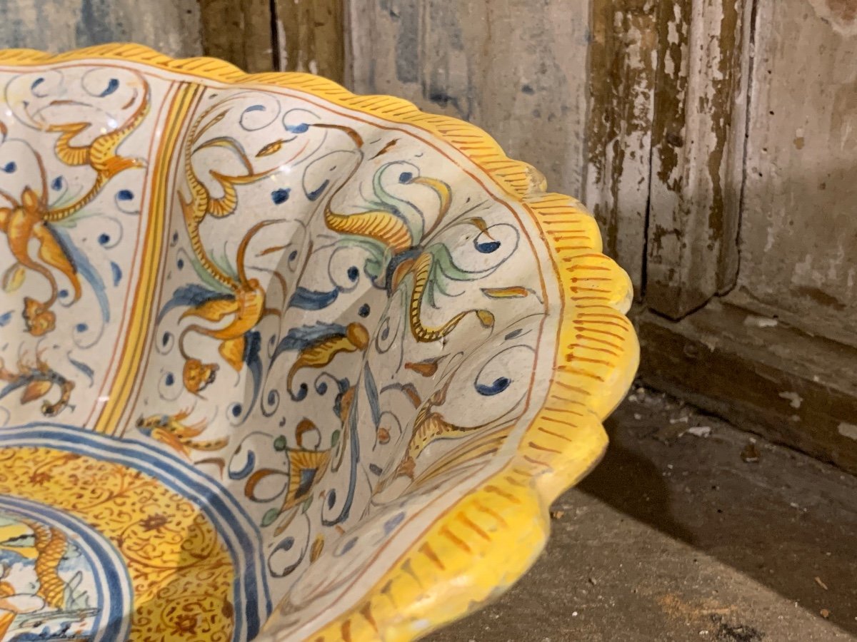 Un Bol En Majolique Deruta, Début XVIIe Siècle, Deruta Italie -photo-5