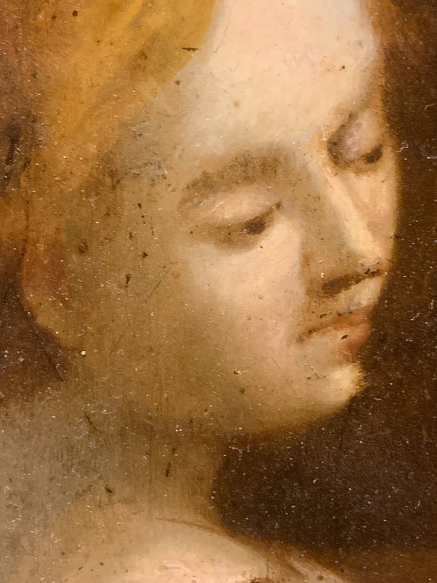 école De Prague, Peinture à l'Huile Sur Panneau De Cuivre, XVIIe Siècle -photo-3
