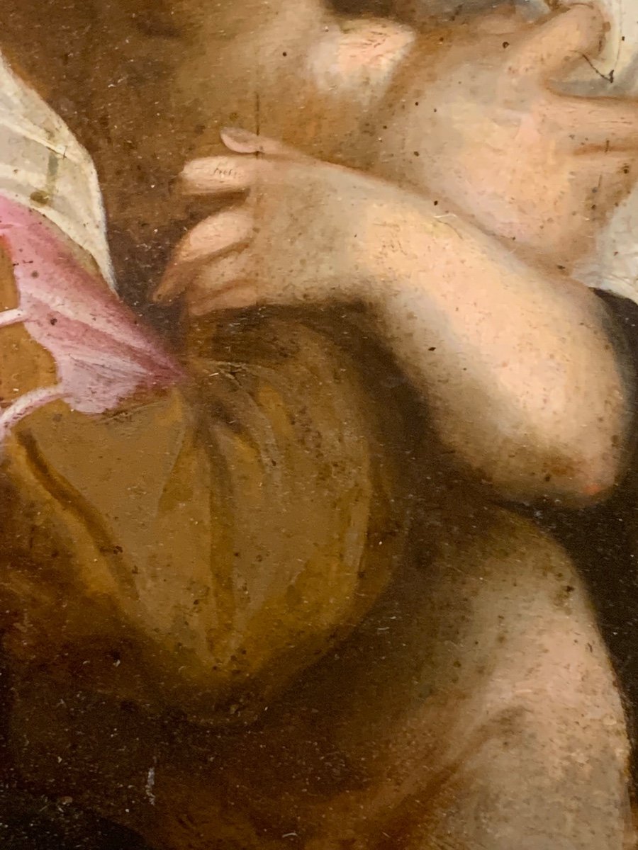 école De Prague, Peinture à l'Huile Sur Panneau De Cuivre, XVIIe Siècle -photo-4