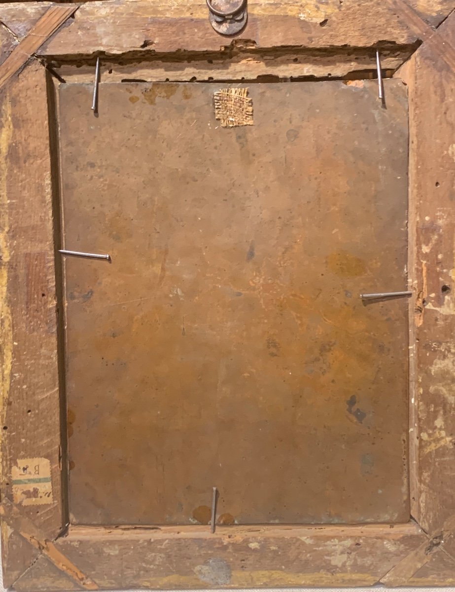 école De Prague, Peinture à l'Huile Sur Panneau De Cuivre, XVIIe Siècle -photo-6