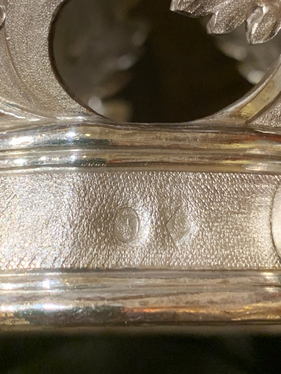 Couronne En Argent, Poinçonnée Scheggi, Florence Début Du XIXe Siècle.  -photo-2
