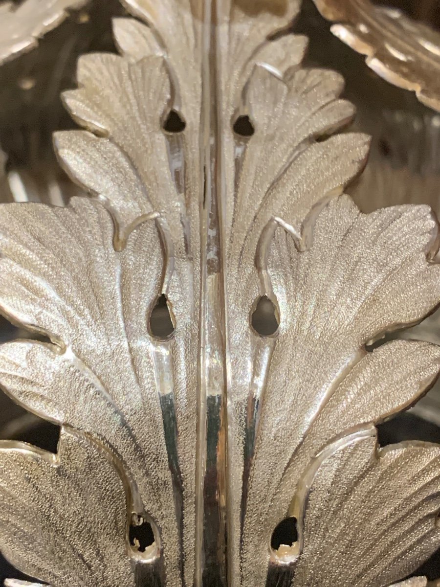 Couronne En Argent, Poinçonnée Scheggi, Florence Début Du XIXe Siècle.  -photo-3