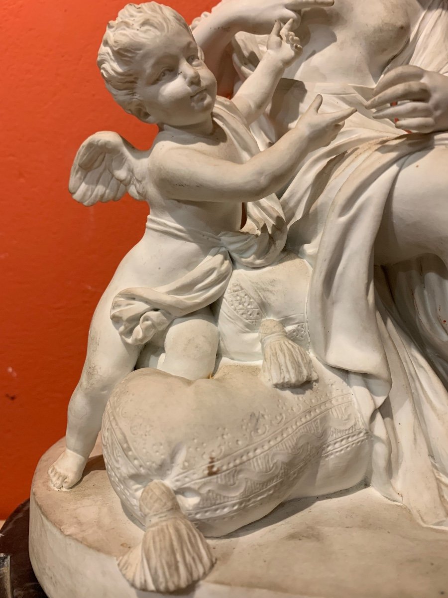 Statuette En Biscuit De Sevres Josse-françois-joseph Le Riche (1741-1812) Vers 1780-1790-photo-4