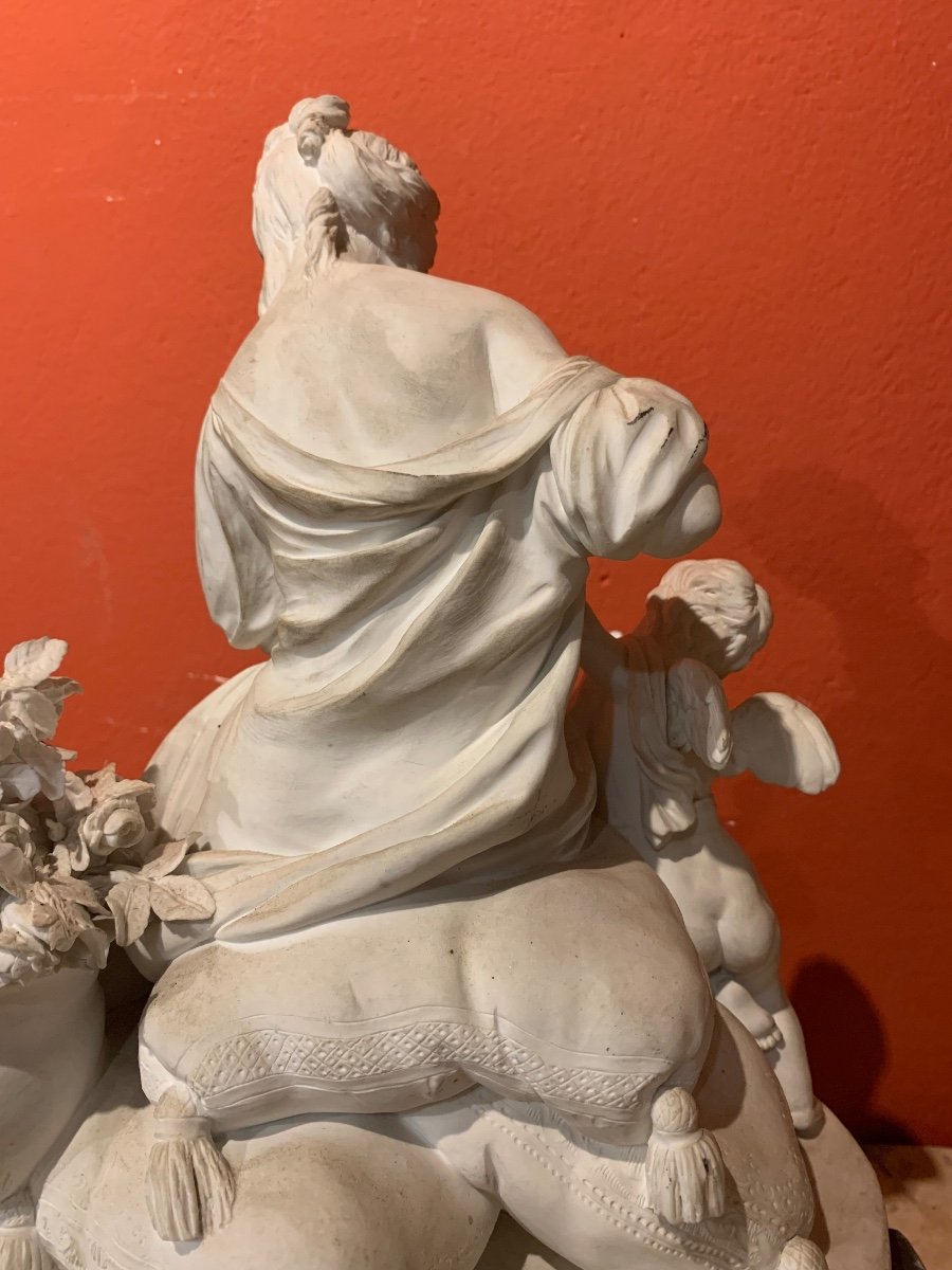 Statuette En Biscuit De Sevres Josse-françois-joseph Le Riche (1741-1812) Vers 1780-1790-photo-5