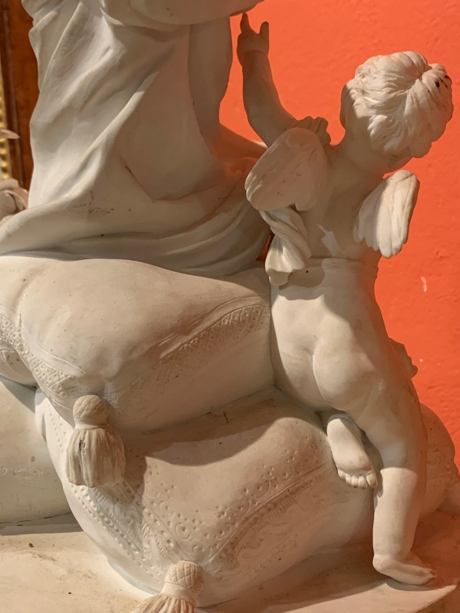 Statuette En Biscuit De Sevres Josse-françois-joseph Le Riche (1741-1812) Vers 1780-1790-photo-7