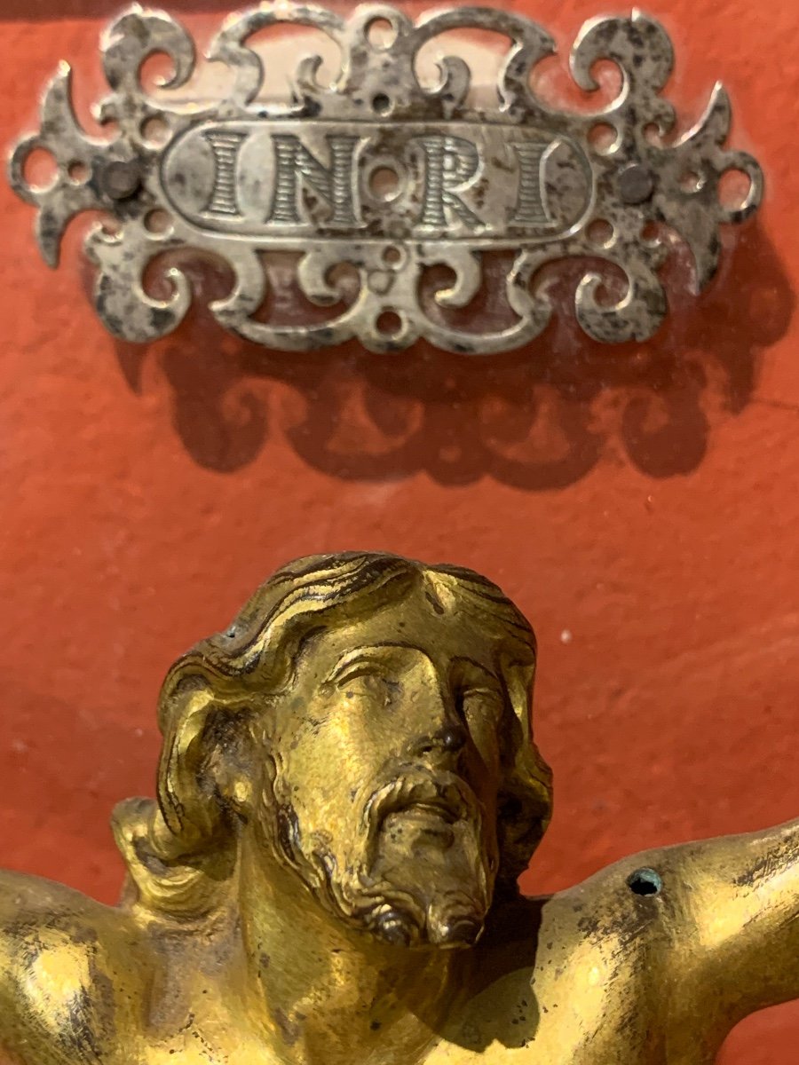 Corpus Christi En Bronze Doré, Italie Centrale, Fin XVIe Siècle  -photo-3