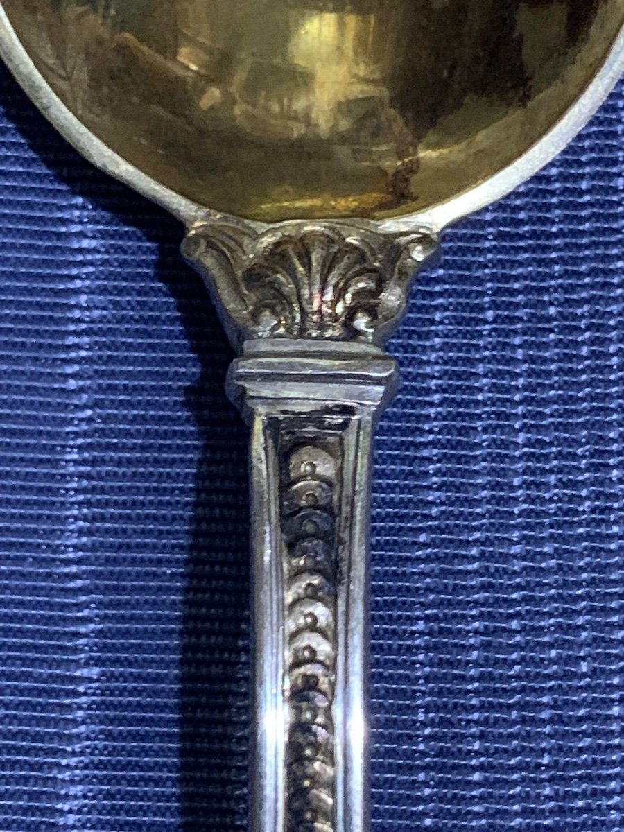 An Italian Silver Cutlery Set, Rome 1840  -photo-4