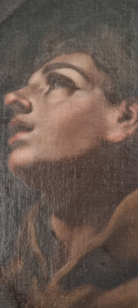 Ritratto di personaggio maschile, Olio su tela, Epoca '600-photo-3
