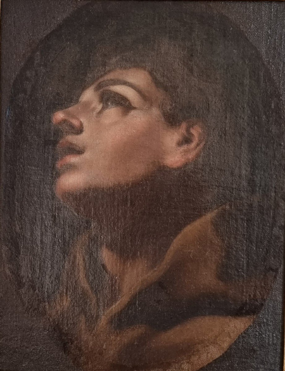 Ritratto di personaggio maschile, Olio su tela, Epoca '600-photo-4