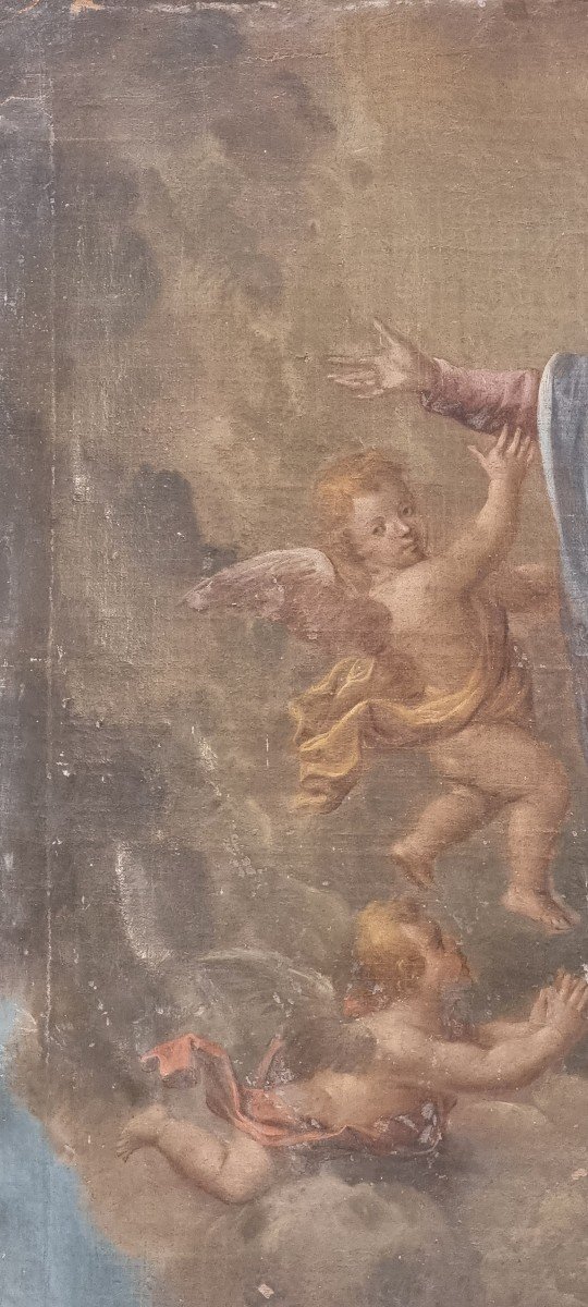 Assunzione della Vergine, Olio su tela, Epoca '700-photo-3