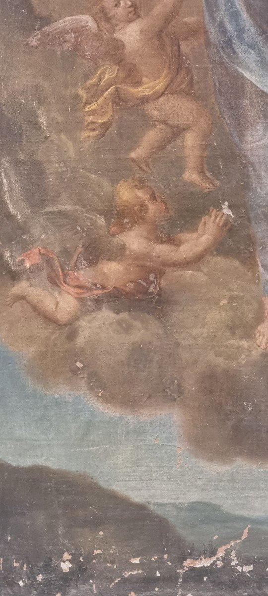 Assunzione della Vergine, Olio su tela, Epoca '700-photo-1