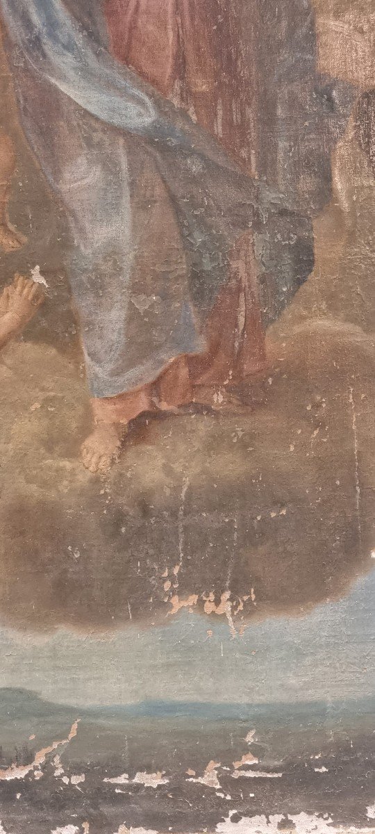 Assunzione della Vergine, Olio su tela, Epoca '700-photo-2