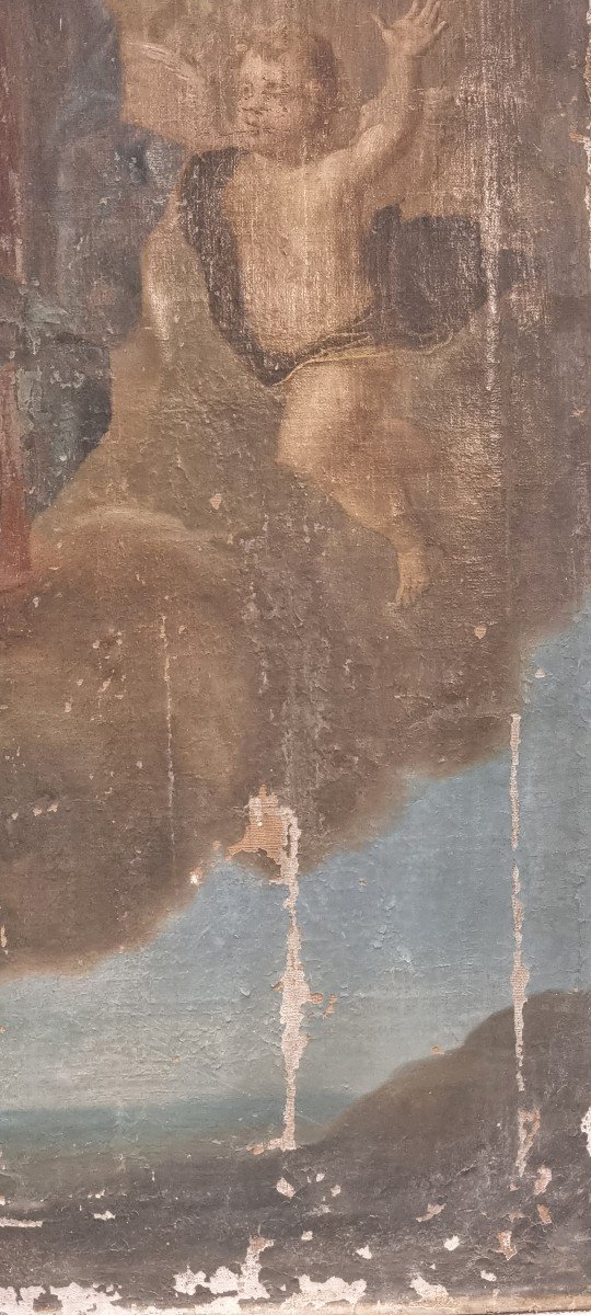 Assunzione della Vergine, Olio su tela, Epoca '700-photo-3