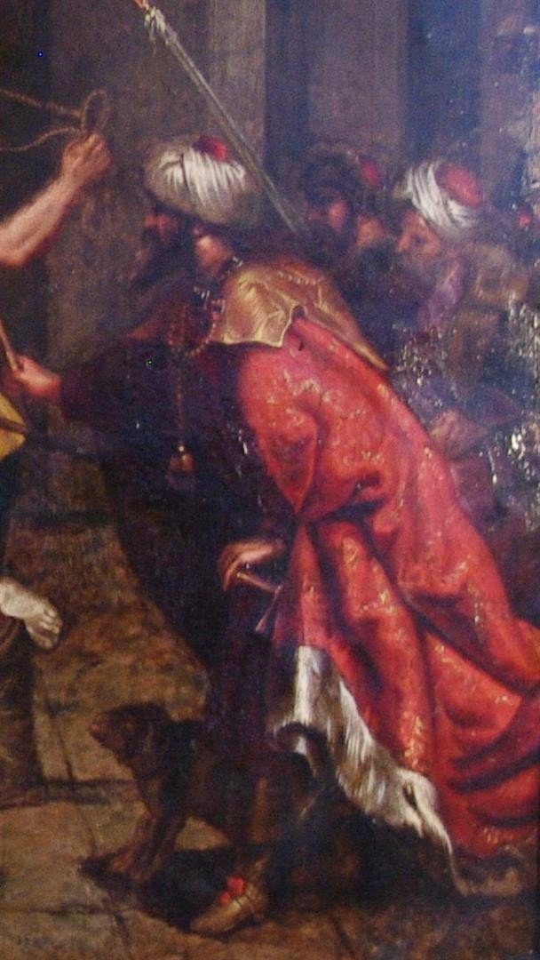 La Flagellazione Di Cristo, Olio Su Rame, Epoca '500-photo-3
