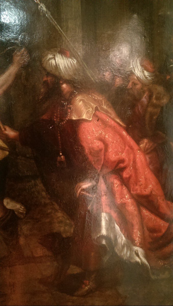 La Flagellazione Di Cristo, Olio Su Rame, Epoca '500-photo-6