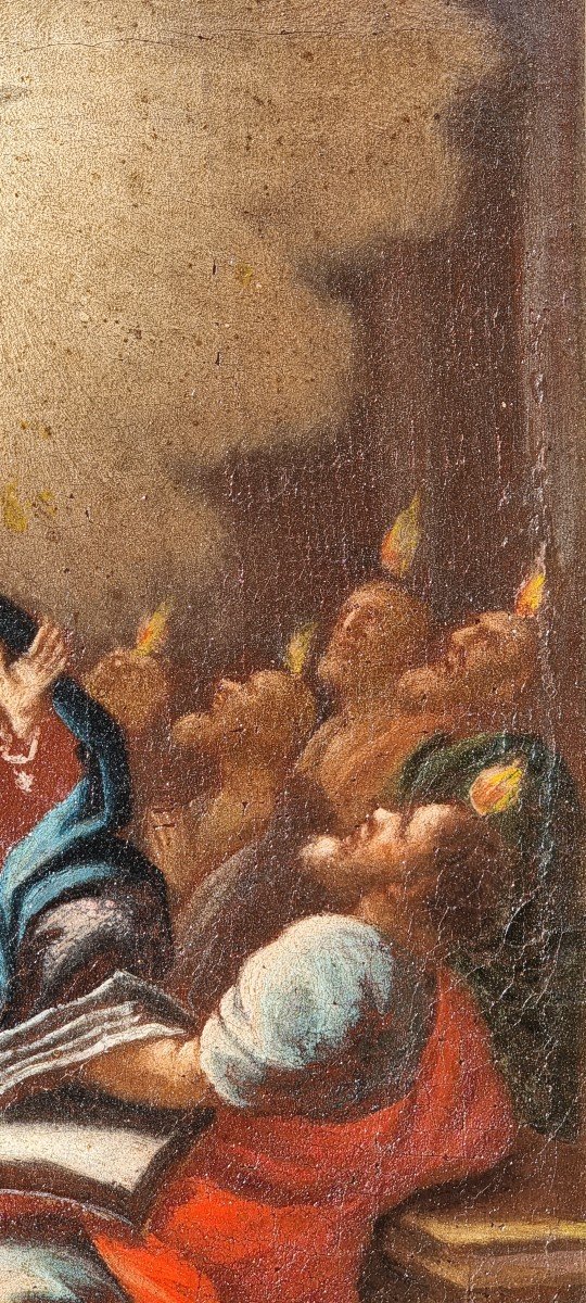 Pentecoste, Olio su tela, Epoca primi '700-photo-2