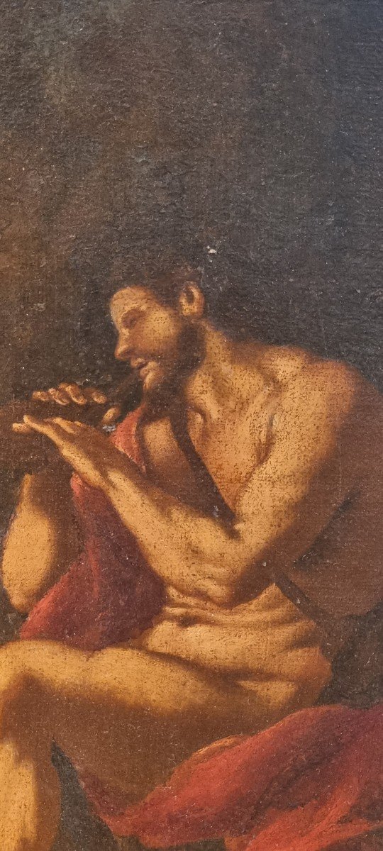 Scena mitologica, Olio su tela, Periodo neoclassico-photo-7