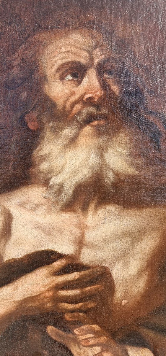 Ritratto di personaggio maschile, Olio su tela, Epoca '600-photo-2