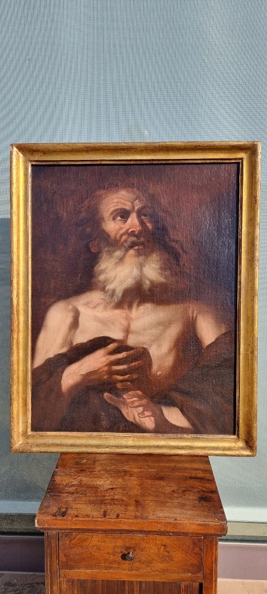 Ritratto di personaggio maschile, Olio su tela, Epoca '600-photo-2