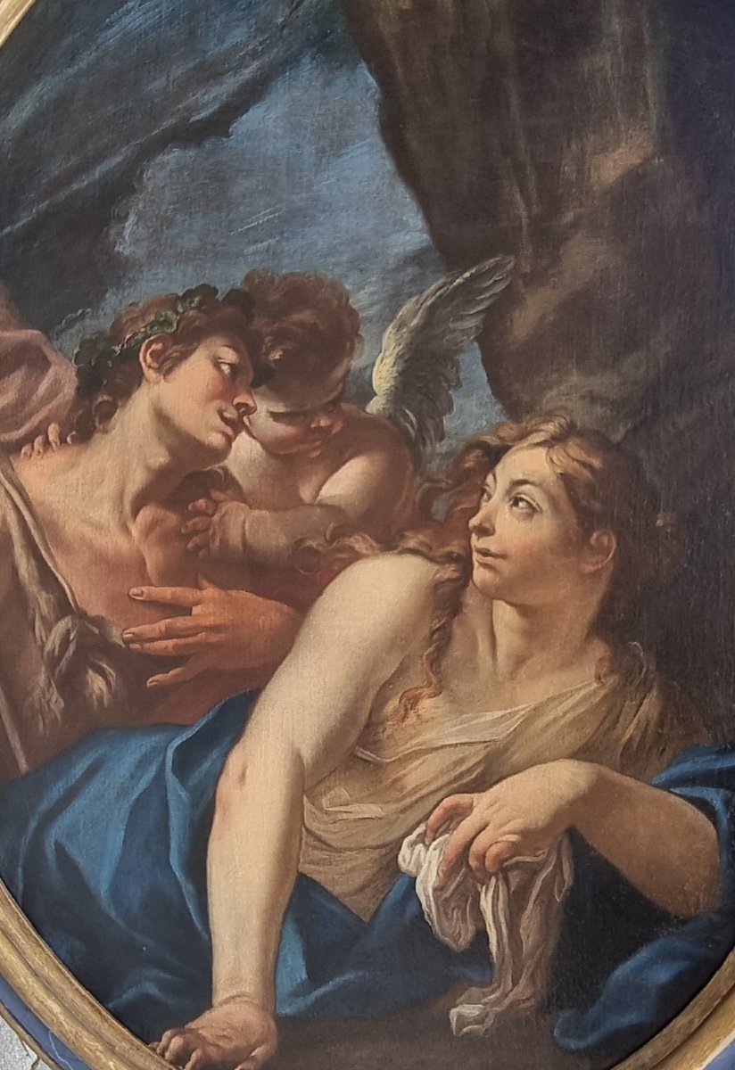 Scena mitologica, Olio su tela, Epoca '700-photo-3