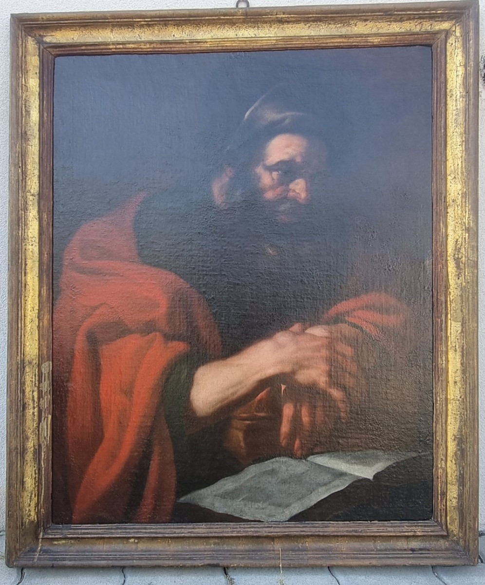 Filosofo, Olio su tela, Epoca 600