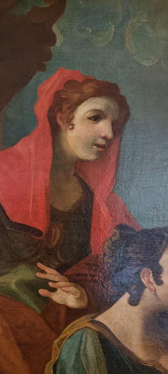 Il ritrovamento di Mosè, Olio su tela, Epoca '700-photo-4