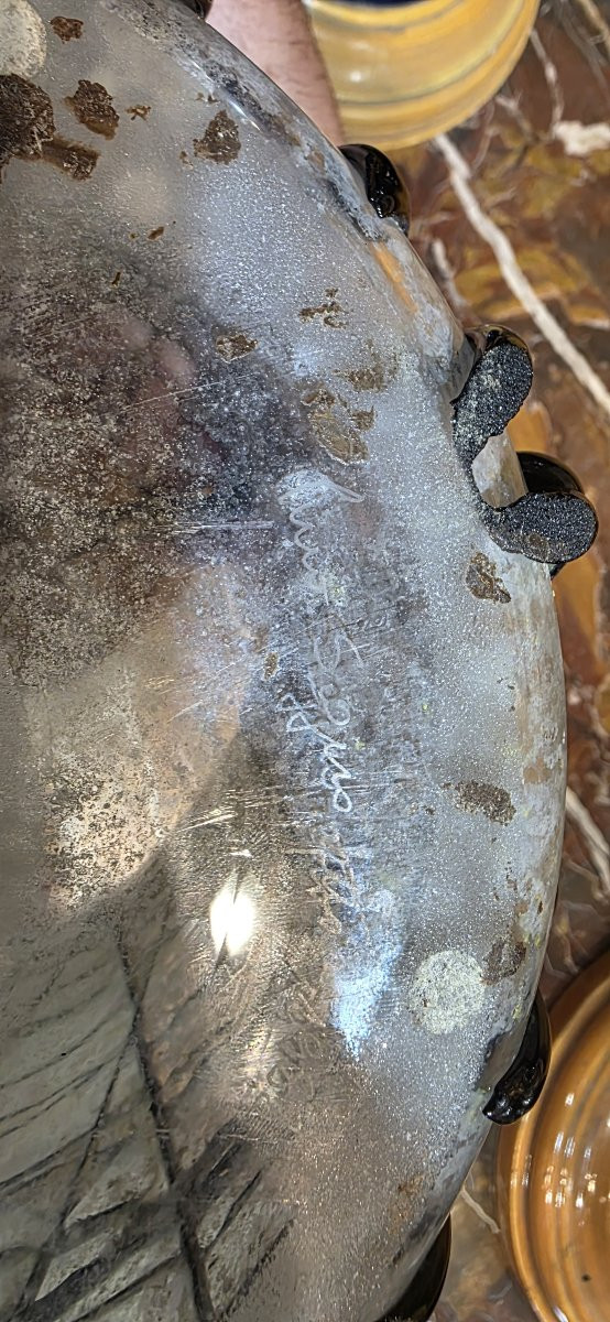 Vaso in vetro di Murano, Firmato-photo-1