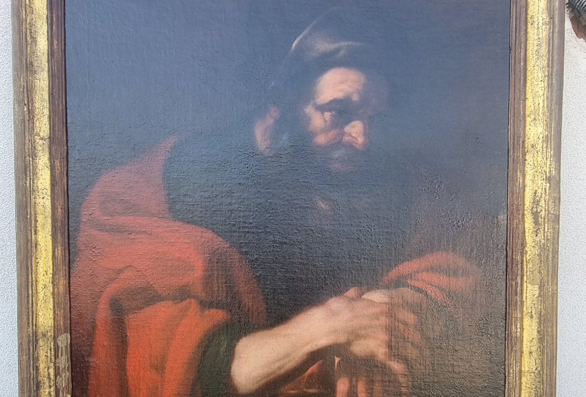 Filosofo, Olio su tela, Epoca 600-photo-3