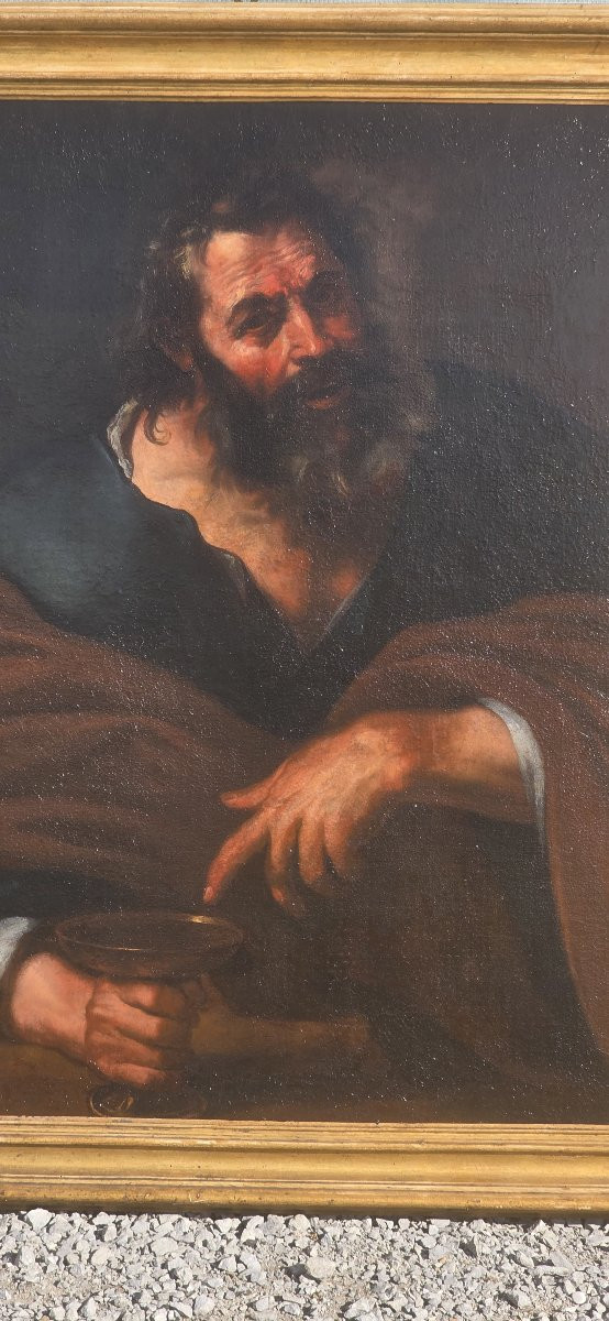 Filosofo, Olio su tela, Epoca 600-photo-3