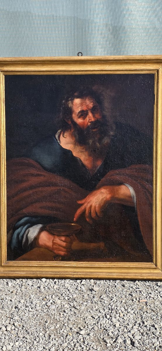 Filosofo, Olio su tela, Epoca 600-photo-4