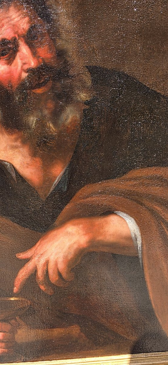 Filosofo, Olio su tela, Epoca 600-photo-3
