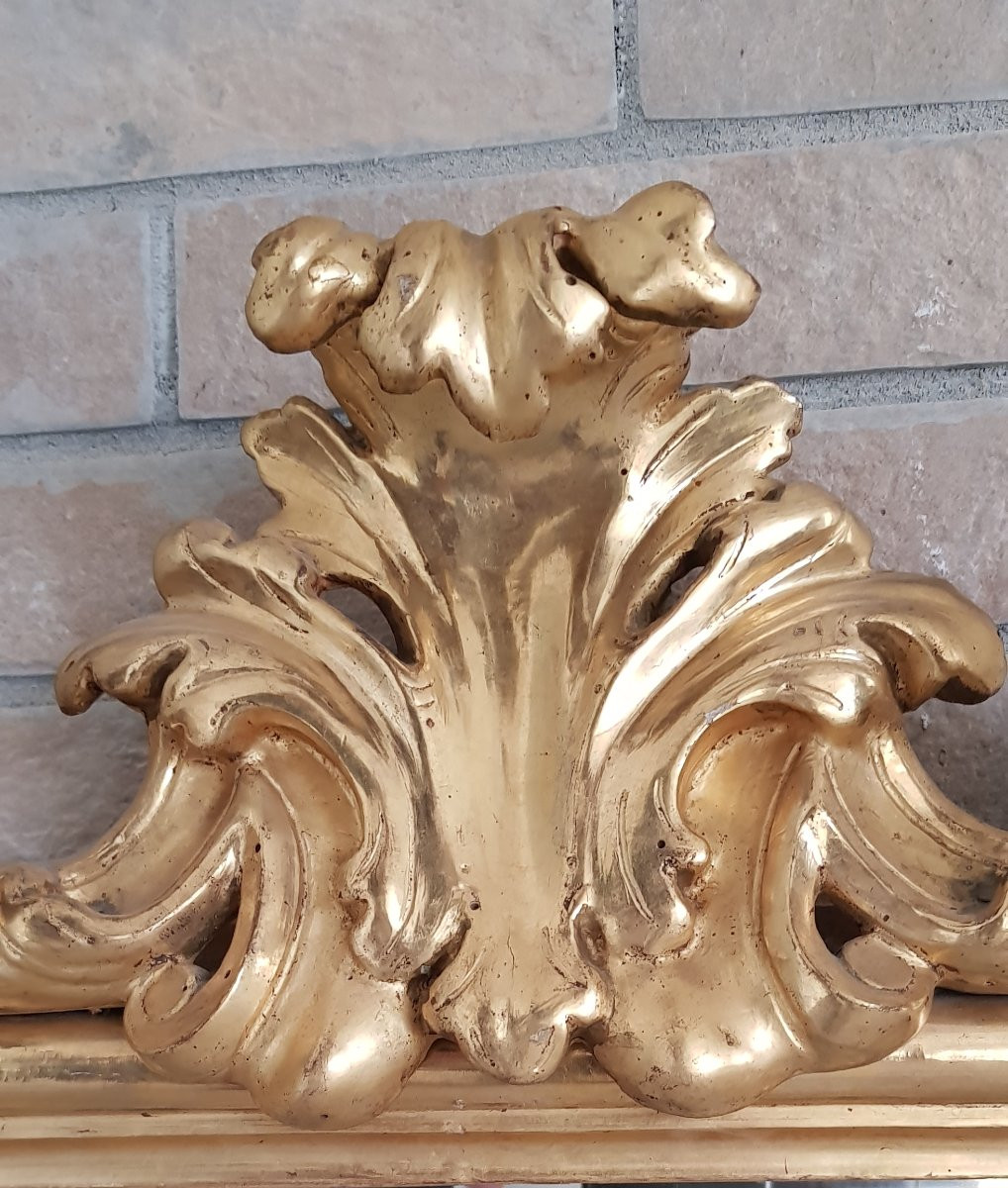 Specchiera Dorata e Intagliata - Epoca '800-photo-4