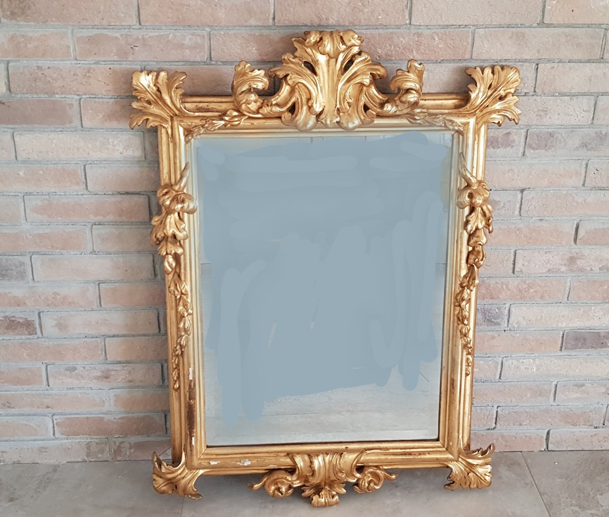 Specchiera Dorata e Intagliata - Epoca '800