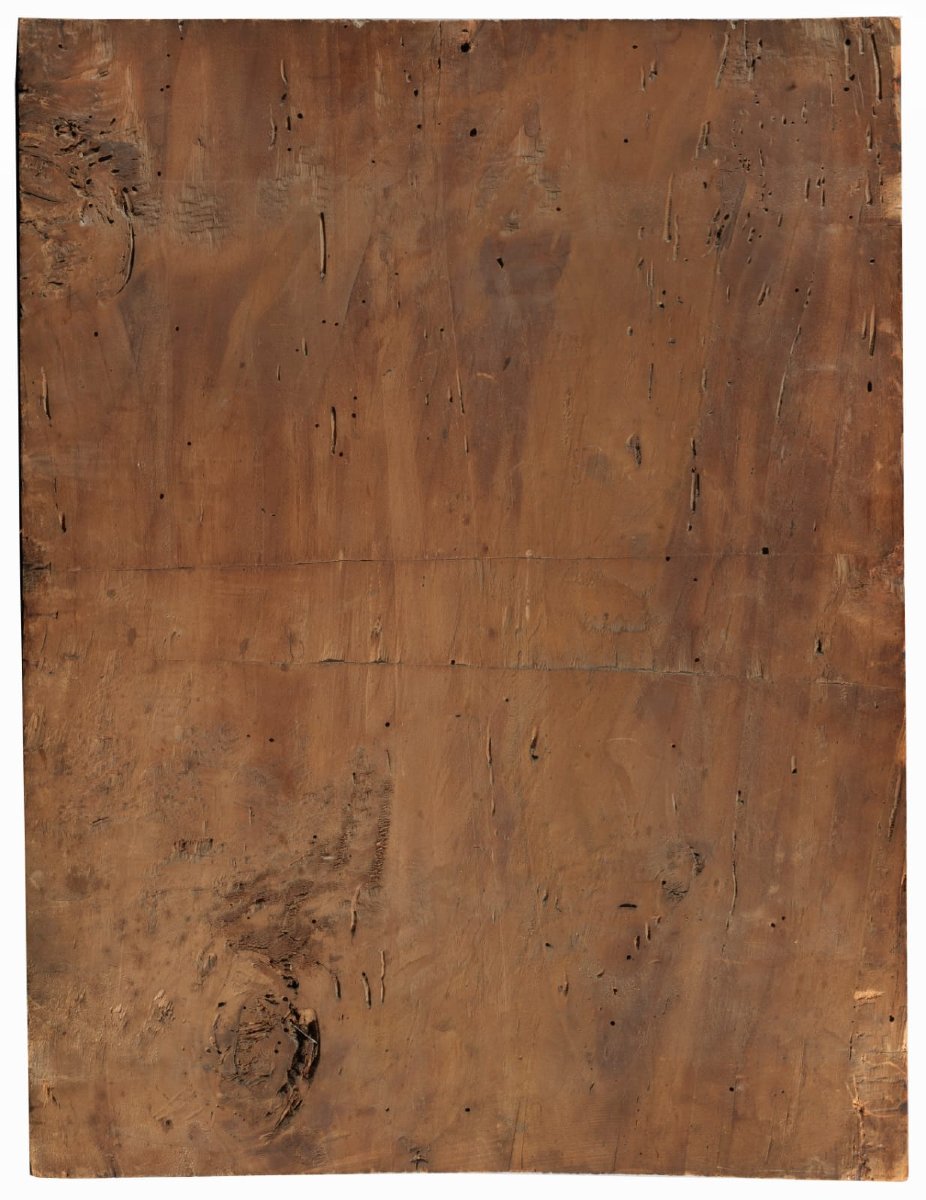 Madonna con bambino e San Giovannino, Olio su tavola, Epoca '500-photo-6