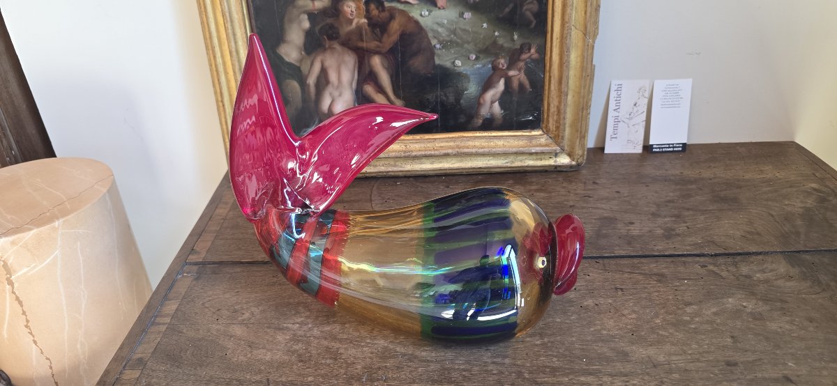 Scultura in vetro di Murano