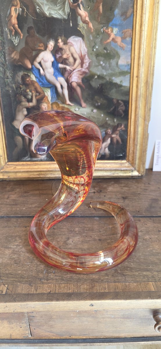 Cobra in vetro sommerso-photo-2