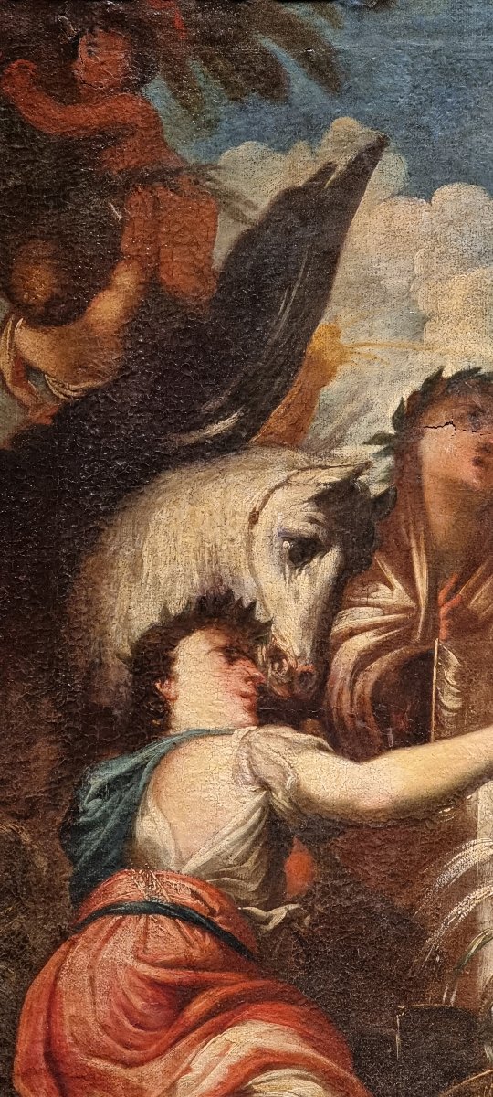 Il sacrificio di Minerva, Epoca '600, Francesco Maffei-photo-2