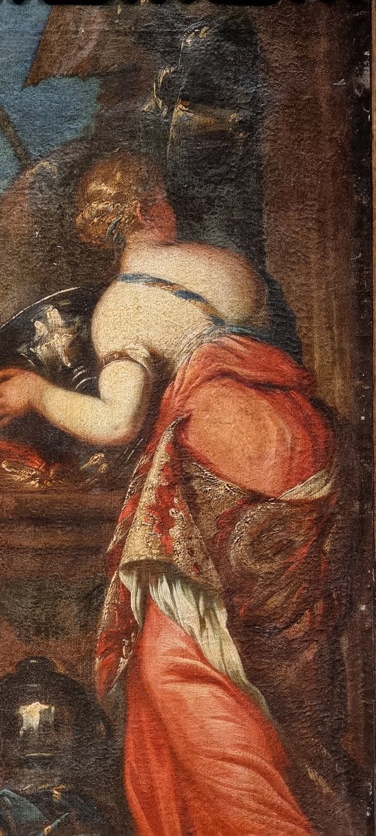 Il sacrificio di Minerva, Epoca '600, Francesco Maffei-photo-4
