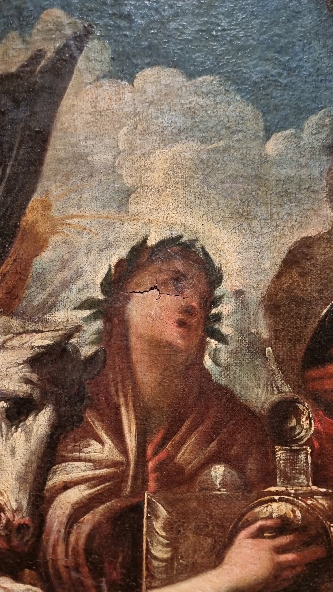 Il sacrificio di Minerva, Epoca '600, Francesco Maffei-photo-4
