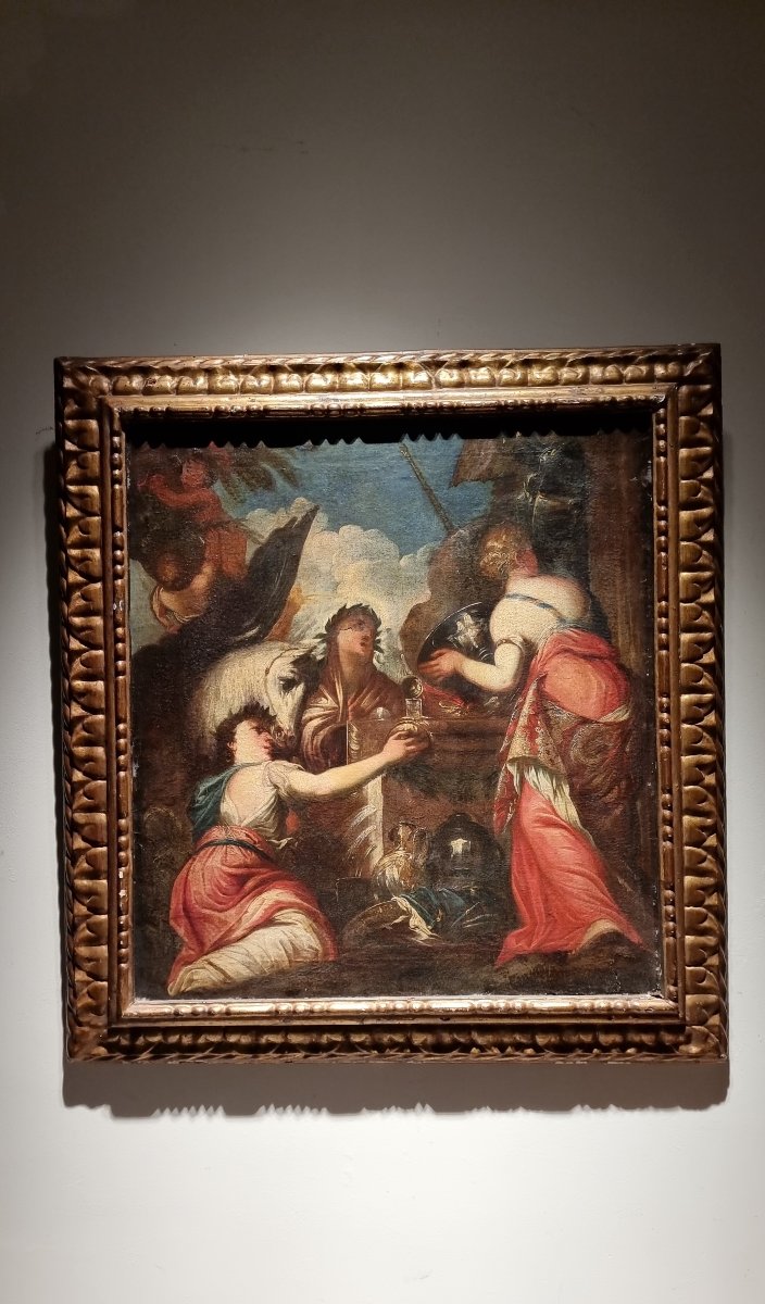 Il sacrificio di Minerva, Epoca '600, Francesco Maffei-photo-6