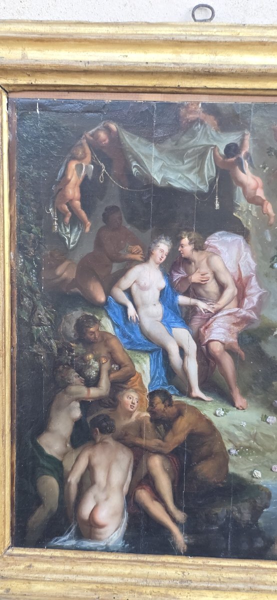 Il Trionfo di Galatea, Olio su tavola, Fine XVI secolo-photo-3
