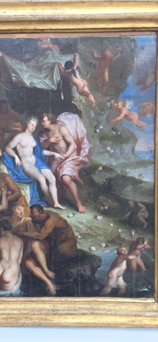 Il Trionfo di Galatea, Olio su tavola, Fine XVI secolo-photo-4