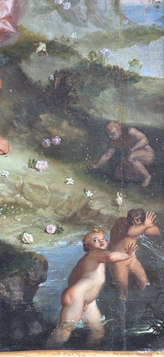 Il Trionfo di Galatea, Olio su tavola, Fine XVI secolo-photo-3
