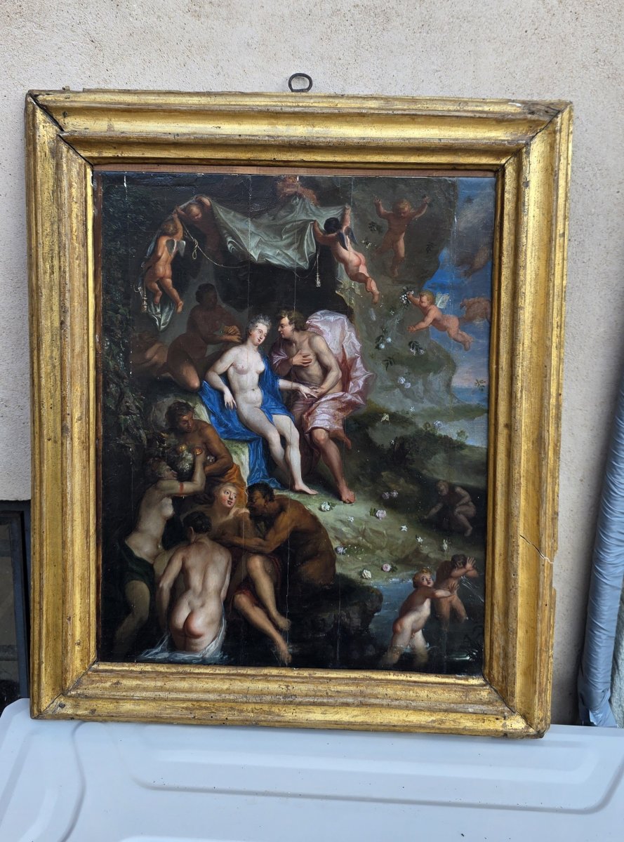 Il Trionfo di Galatea, Olio su tavola, Fine XVI secolo