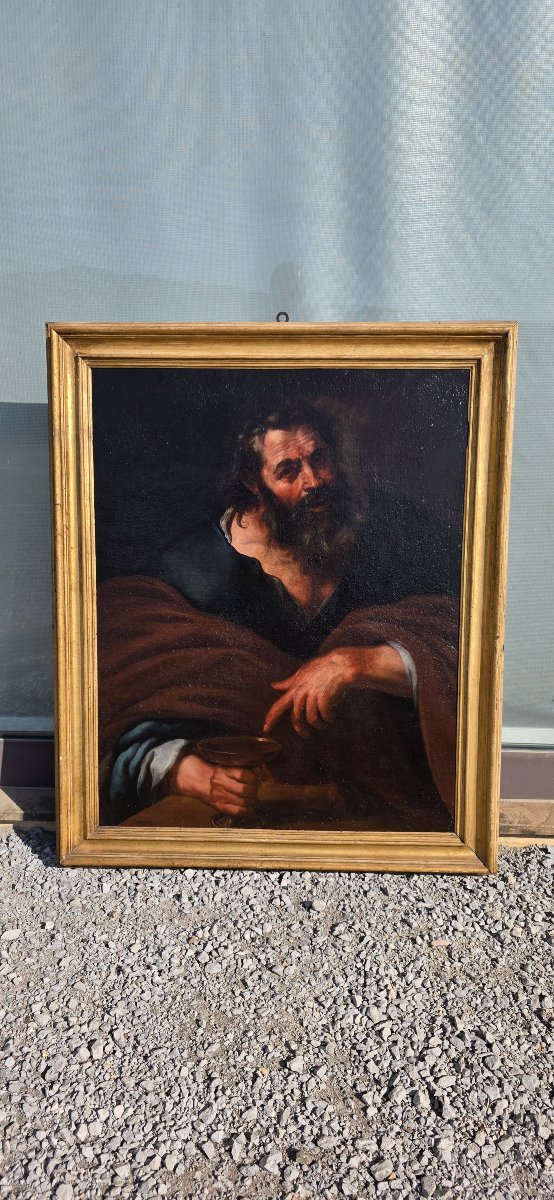 Filosofo, Olio su tela, Epoca 600