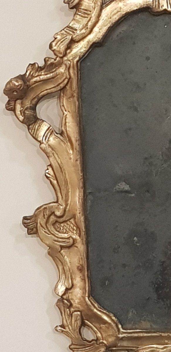  Miroir d'époque Louis XIV à La Feuille d'Or -photo-2
